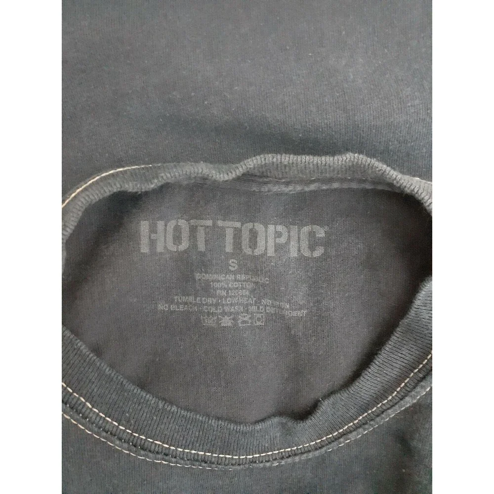 Frog Mushroom T-Shirt Enjoy Life Blue Women S Hot Topic Graphic SOLD ON EBAY - Picture 4 of 9